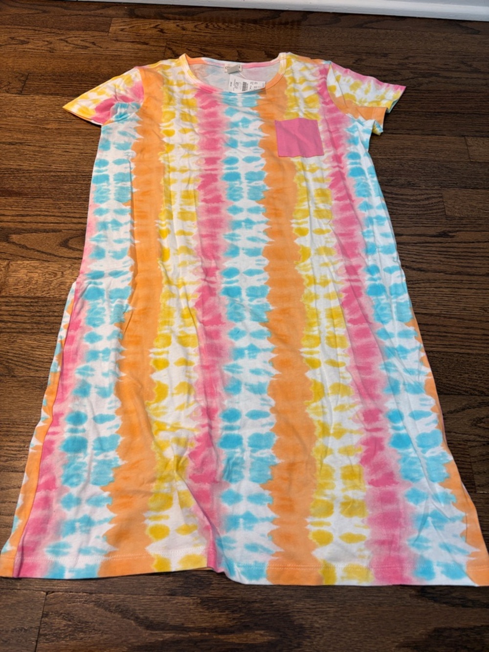Crewcuts tie dye tshirt dress